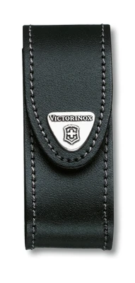 Kožené puzdro na nôž Victorinox Leather Pouch Clip no. 13 čierne